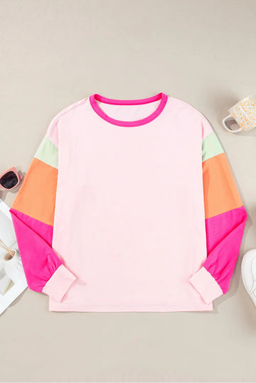 Colorful Long Sleeve Top